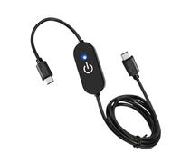 Genérico LED Touch Dimmer - 39.37 Inches ABS Lighting Cable | Black White USB Cord - Adjustable Brightness LED Touch Dimmer for Desk Kitchen Living Room Vanity Staircase