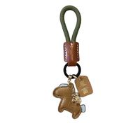 Genérico Lederschlüsselanhänger - Jahr des Pferdes Deko | Autoschlüsselanhänger | Für Damen Herren Tasche Rucksack Reisen Pendeln Outdoor Accesorio, marrón, Se référer au descriptif