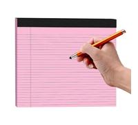 Genérico Legal Note Pads - 11x9.5 Inch College Ruled, 30-Sheet Large Notepad, Medium Lined Writing Pad Stationery | Top-Bound Perforated Executive Tablet Wide Sheet Ruled Paper Block for Attorneys