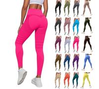 Genérico Leggings 3D Anticelulítico Mujer, Leggins Compresión Alta para Celulitis Push Up, Talla Alta Sin Costuras Moldeadores Cuerpo para Yoga Fitness Gimnasio Running