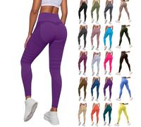 Genérico Leggings 3D Anticelulítico Mujer, Leggins Compresión Alta para Celulitis Push Up, Talla Alta Sin Costuras Moldeadores Cuerpo para Yoga Fitness Gimnasio Running