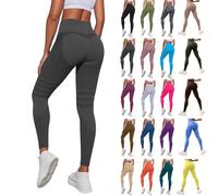 Genérico Leggings 3D Anticelulítico Mujer, Leggins Compresión Alta para Celulitis Push Up, Talla Alta Sin Costuras Moldeadores Cuerpo para Yoga Fitness Gimnasio Running