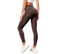 Genérico Leggings Deportivos Mujer de Cintura Alta Leggings con Fruncido en el GlúTeo Push Up Sin Costuras para GlúTeos Pantalones Opacos para Gimnasio Yoga Fitness Entrenamiento Mallas