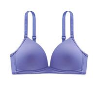 Genérico Leggings para niño cálido sujetador sexy delgado sin y sin montura de acero para mujeres Body Embarazo Maternidad, azul, 36