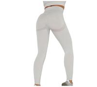 Genérico Leggins de CompresióN 3D para Mujer Leggings Deportivos Anticelulitis de Cintura Alta con Efecto Push Up Pantalón de Yoga Moldeador y Opaco para el DíA A DíA Fitness y Una SensacióN Ligera