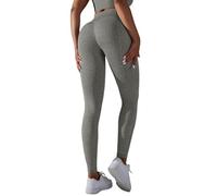 Genérico Leggins de CompresióN 3D para Mujer Leggings Deportivos Anticelulitis de Cintura Alta con Efecto Push Up Pantalón de Yoga Moldeador y Opaco para el DíA A DíA Fitness y Una SensacióN Ligera
