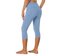 Genérico Leggins Deportivos Mujer - Pantalones Yoga Ajustados Cintura Alta Bolsillos Laterales para Mujer Tejido elástico melocotón Ideal Correr Levantar Muslos retraer Uso Diario Oficina Vacaciones