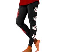 Genérico Leggins Mujer Deporte - Leggings Mujer Leggings Estampados a la Moda para Mujer Pantalones Yoga Cintura Alta Pantalones Largos Sexis Ajustados (Watermelon Red XXXL)