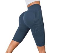 Genérico Leggins Vivacuerpo 3D Anticelulitico Mujer Cortas Viva Cuerpo Anticelulitis Push Up Leggins Elásticos Cintura Alta Confortables Mallas Transpirables Mallas para Yoga Fitness Ciclista