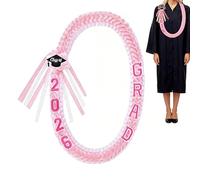 Genérico Lei de Graduación de Cinta - Guirnalda de graduación Artesanal 120 cm - Leis Promoción 2026,para Mujeres, Hombres, Graduados, Universitarios, Felicitaciones y Ceremonia Escolar