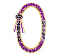 Generico Lei per Laurea - Collar de colección preciosa - Collar ella para la clase de 2026 - para de graduación y universidad secundaria niños niñas ceremonias servicios fotográficos,