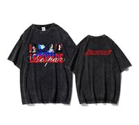 Genérico Lemonade Camisetas De Algodón Lavadas, Camiseta con Gráfico A La Moda, Ropa De Calle Compatible con Camisas For Hombres, Mujeres, Fans De Teengirls(Black 04,XXL)