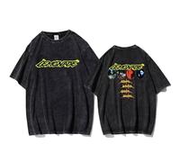 Genérico Lemonade Camisetas De Algodón Lavadas, Camiseta con Gráfico A La Moda, Ropa De Calle Compatible con Camisas For Hombres, Mujeres, Fans De Teengirls(Black 02,XXL)