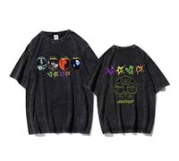 Genérico Lemonade Camisetas De Algodón Lavadas, Camiseta con Gráfico A La Moda, Ropa De Calle Compatible con Camisas For Hombres, Mujeres, Fans De Teengirls(Black 03,S)
