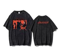 Genérico Lemonade Camisetas De Algodón Lavadas, Camiseta con Gráfico A La Moda, Ropa De Calle Compatible con Camisas For Hombres, Mujeres, Fans De Teengirls(Black 01,L)