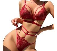 Genérico lencería Sexy Mujer, Braguita de Encaje con Parte Frontal Opaca y Trasera Transparente, diseño equilibrado y Estilo Atractivo, Ideal para Momentos privados