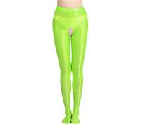 Genérico Lencería Sexy Mujer Eróticos - Lencería Sexy Mujer Curvy de Seda Grande Abierto Slip On Mono Pantimedias Sexy (A M)