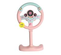 Genérico Lenkradspielzeug für Kinder - ABS Fahrcontroller, 25 x 49 cm Simuliertes Stehendes Spielzeug, Auto Beifahrer Simulation | Tragbar mit Musik und Sound Kinders Autos Spielen Spaß Training