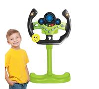 Genérico Lenkradspielzeug für Kinder - ABS Fahrcontroller, 25 x 49 cm Simuliertes Stehendes Spielzeug, Auto Beifahrer Simulation | Tragbar mit Musik und Sound Kinders Autos Spielen Spaß Training