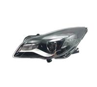 Genérico lente de faro coche principal Conjunto Faros Delanteros Para Buick Para Regal 2013-2016 Faros Delanteros Luces Circulación Diurna Conjunto Luces Completo Cubierta Lámpara(Izquierda,Halogen)