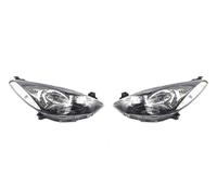 Genérico lente de faro coche principal Faros Delanteros Para Mazda 2 Conjunto Faros Delanteros Luz Circulación Diurna Conjunto De Luces Para El Automóvil Cubierta Lámpara(1pair)