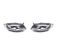 Genérico lente de faro coche principal Faros Delanteros Para VW Para CC 2013-2015 Conjunto Faros Delanteros Luz Circulación Diurna Conjunto Luces Automóvil Cubierta Lámpara(10-pin Both)