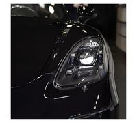 Genérico lente de faro coche principal Par De Cubiertas Lente Faro Delantero Coche Tapas Cristal Para Pantalla Lámpara Carcasa Faro Para 718 982 2016-2020 Cubierta Lámpara(Izquierda)