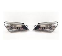 Genérico lente de faro coche principal Para Skoda Para Superb 13~16 Conjunto Faros Delanteros Automóvil Luz Circulación Diurna Faros Delanteros Completa Faros Halógenos Cubierta Lámpara(1pair)