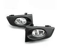 Genérico Lente Luz Antiniebla Luz Antiniebla Parachoques Delantero Coche Para Jazz Para Fit GE6 GE8 2009-2011, Interruptor Arnés Cables, Kit Marco Cubierta Faro