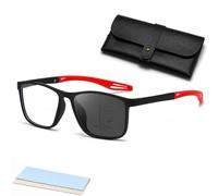 Genérico Lentes Autograduables Inteligentes, Gafas de Presbicia Multifocales, Lentes para Leer Fotocromáticos con Filtro UV y Computadora,Gafas Progresivas Fotocromáticas de Transición