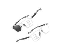 Genérico Lentes De Lectura Con Filtro De Luz Azul Gafas De Lectura Presbicia Fotocromaticas Gafas De Presbicia Con Zoom Inteligente Ultraligera Y Comoda Lectores De Computadora(Gray and Clear,1.0x)