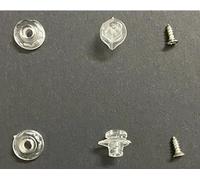 Genérico Lentes de visera anti-UV de repuesto for Ca-sco de motocicleta HJC HJ-33 I90, accesorios coloridos for visera Ca-sco(HJ33 Pin)