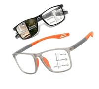 Genérico Lentes Inteligentes Autograduables, Gafas Multifocales Progresivos | Fotocromáticas Multifocales Progresivas Gafas de Lectura Hombres Mujeres Bisagras Resorte Protección UV