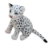 Genérico Leopard Stuffed Animal, Leopards Plush Toys Cute, Softest Doll Animals, Doll Snow Pet, Cheetah Soft Cushion, Boys, Girls, Home Decoration, Bedroom, Gift Display