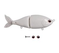 Genérico Lere de pêche au Bar, leurre de pêche,Swimbait vierge à Eau supérieure | Action de Maillot de Bain Portable Lures de Poisson Wobblers pour la de de de Poisson-Chat