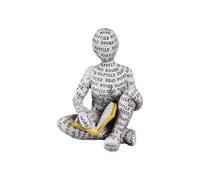 Genérico Lesefigur, Elegant, Statue, Schreibtisch, Moderne Skulpturen, Abstrakte Ästhetische Skulpturen, Harz Für Zubehör, Bibliothek, Tisch, Vielseitig Einsetzbar Für Den Innen-