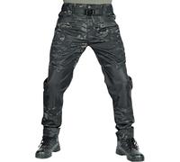 Genérico LeSpartan Tactical Pants, Hrtesus Lespartan Motorcycle Pants, Men's Lightweight Water Resistant Ripstop Cargo Pantss (L,Camouflage Green)