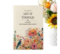 Genérico Let It Unfold: 15-Week Guided Journal For Emotional Healing And Mindful Growth | Mental Health Guided Healing Journal For Mindfulness, Emotional Balance Diary