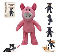 Genérico Lettuce Pets Dog Toys, 2025 New Esslvyshop-Bear for Heavy Chewers, Unbreakable Bear Dog Toy, Interactive Tough Chew Dog Toys Chewers, Resistant Squeaky Dog Toy (Pink)