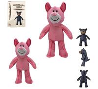 Genérico Lettuce Pets Dog Toys, 2025 New Esslvyshop-Bear for Heavy Chewers, Unbreakable Bear Dog Toy, No Stuffing Crinkle Interactive Chew Toy, for Puppy Teething, Small to Large Dogs (Pink*2)