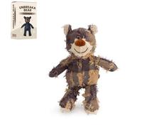 Genérico Lettuce Pets Dog Toys, 2025 New Esslvyshop-Bear for Heavy Chewers, Unbreakable Bear Dog Toy, No Stuffing Crinkle Interactive Chew Toy, for Puppy Teething, Small to Large Dogs (Gray)