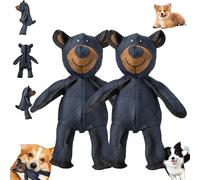 Genérico Lettuce Pets Dog Toys, 2025 New Unbreakable Bear Dog Toy for Heavy Chewers, Hard Dogs Toy for Aggressive Chewers, 2.0 Bear for Chewers to Keep Them Busy (2PC)