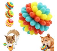 Genérico Lettuce Pets Dog Toys, Heavy-Duty Spiky Chew Ball, Dental-Friendly Chewing Toys for Aggressive Chewers, Teeth Cleaning Chewing Training for Medium & Large Dogs (#A)