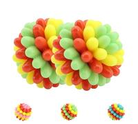 Genérico Lettuce Pets Dog Toys, Lettuce Pets Chew Ball, Floating Teeth Cleaning Chew Toy with Spikes, For Medium & Large Dogs (B,2PCS)