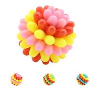 Genérico Lettuce Pets Dog Toys, Lettuce Pets Chew Ball, Floating Teeth Cleaning Chew Toy with Spikes, For Medium & Large Dogs (A,1PCS)