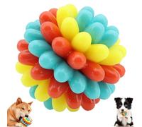 Genérico Lettuce Pets Dog Toys, Lettuce Pets Chew Ball, Heavy-Duty Spiky Chew Ball, Bite-Resistant Chews Toy for Aggressive Chewers (Blue)