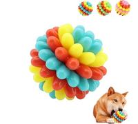 Genérico Lettuce Pets Dog Toys, Lettuce Pets Chew Ball, Heavy-Duty Spiky Chew Ball, Dental-Friendly Toys for Medium & Large Dogs (C)