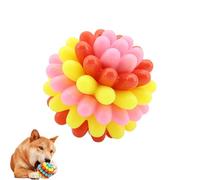 Genérico Lettuce Pets Dog Toys, Lettuce Pets Chew Ball, Heavy-Duty Spiky Chew Ball - Medium & Small Dogs Teeth Cleaning Chewing Training (#A)