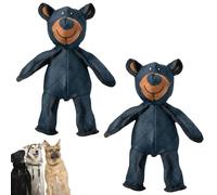 Genérico Lettuce Pets Dog Toys, New Esslvyshop-Bear for Heavy Chewers, Embedded Squeaker for Interactive Play That Keeps Dogs (Blue*2)
