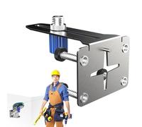 Generico Levels Holder Portable - Stainless Steel Rack Support, Power Tool Supplies, Engineering Measurement Professional Construction | Portable Stainless Steel Levels Rack for Support Ra